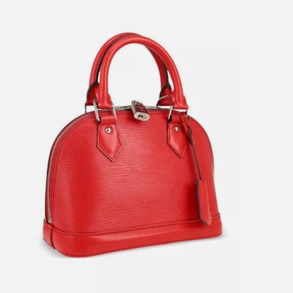 Louis Vuitton Alma Tote BB Red Epi Leather - Picture 4 of 8